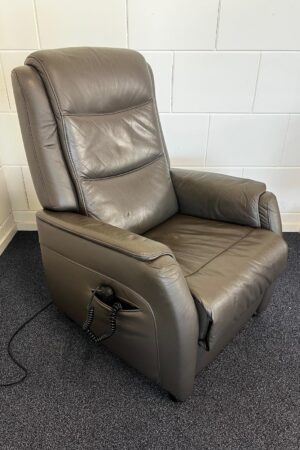 260783 - Hukla sta op relax stoel donkergrijs