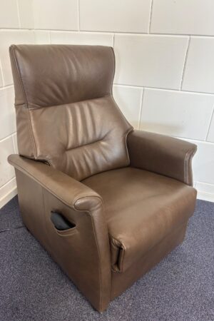 260889 - Staart sta op relax stoel donkerbruin