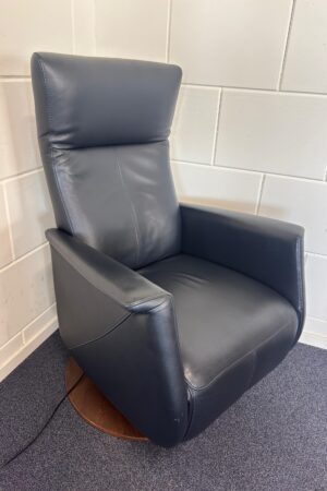 260995 - Prominent sta op relax stoel donkerblauw